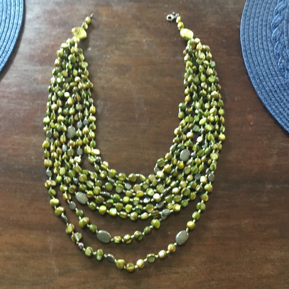 8 layer necklace